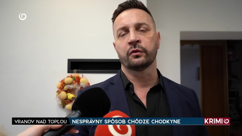 NESPRÁVNY SPÔSOB CHÔDZE CHODKYNE