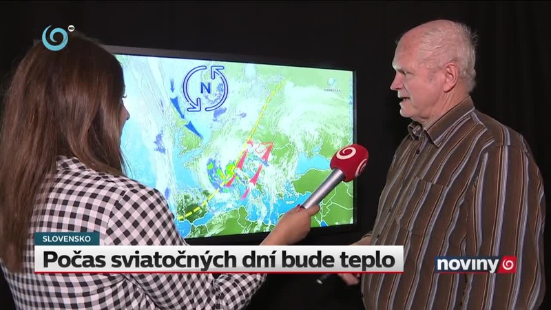 Počas sviatočných dní bude teplo