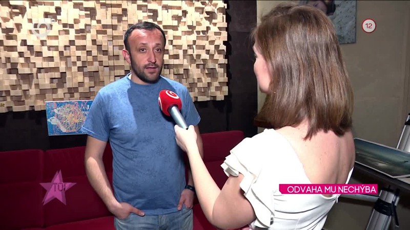 ODVAHA MU NECHÝBA