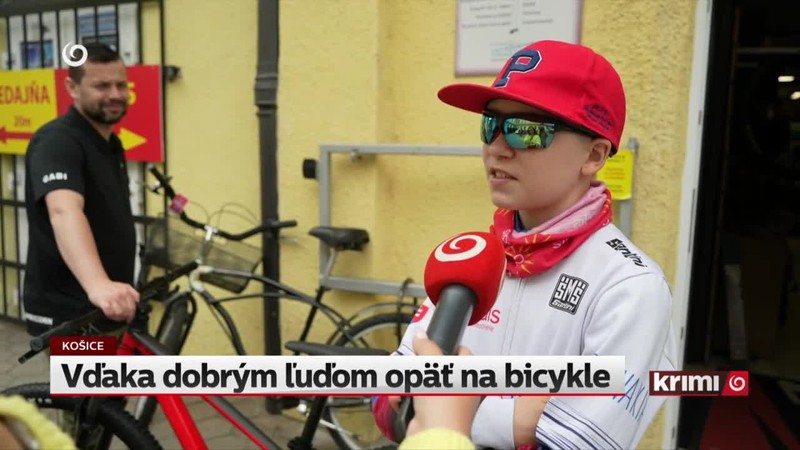 Vďaka dobrým ľuďom opäť na bicykle