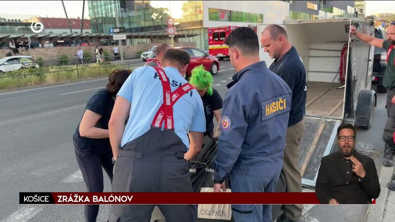 ZRÁŽKA BALÓNOV