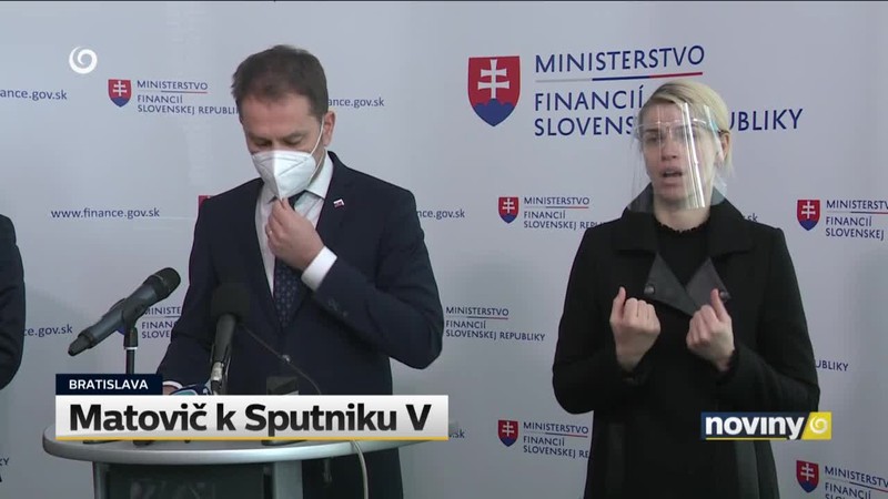 Matovič k Sputniku V