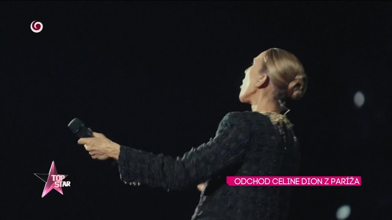 ODCHOD CELINE DION Z PARÍŽA