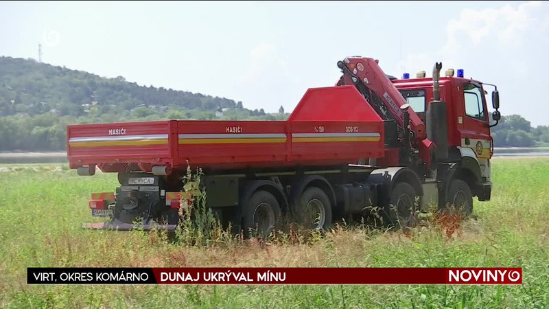 DUNAJ UKRÝVAL MÍNU