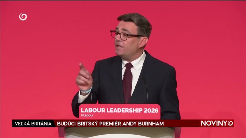 BUDÚCI BRITSKÝ PREMIÉR ANDY BURNHAM