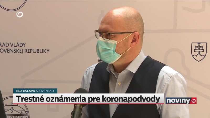 Trestné oznámenia pre koronapodvody