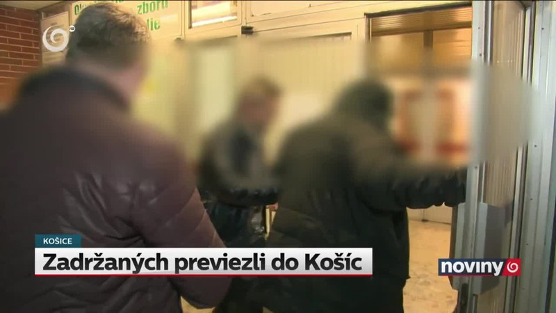Zadržaných previezli do Košíc