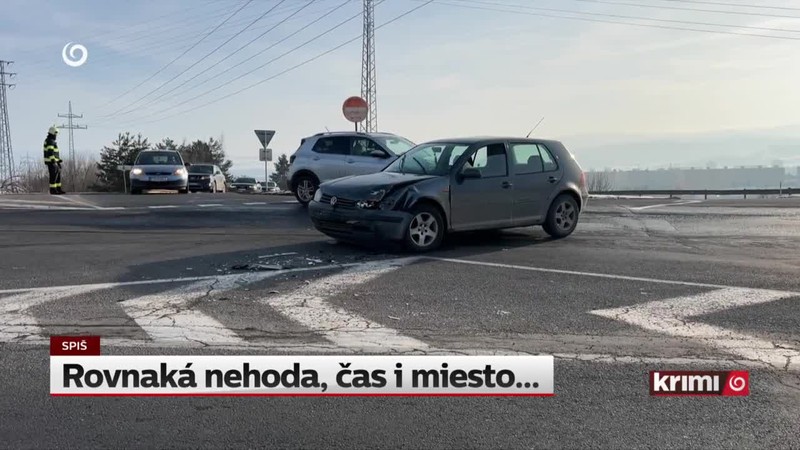 Rovnaká nehoda, čas i miesto...