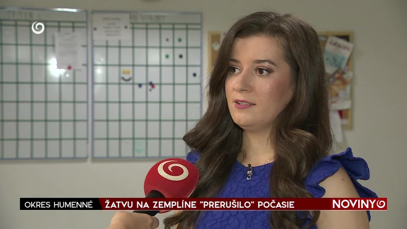 ŽATVU NA ZEMPLÍNE "PRERUŠILO" POČASIE