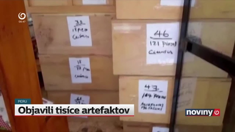 Objavili tisíce artefaktov