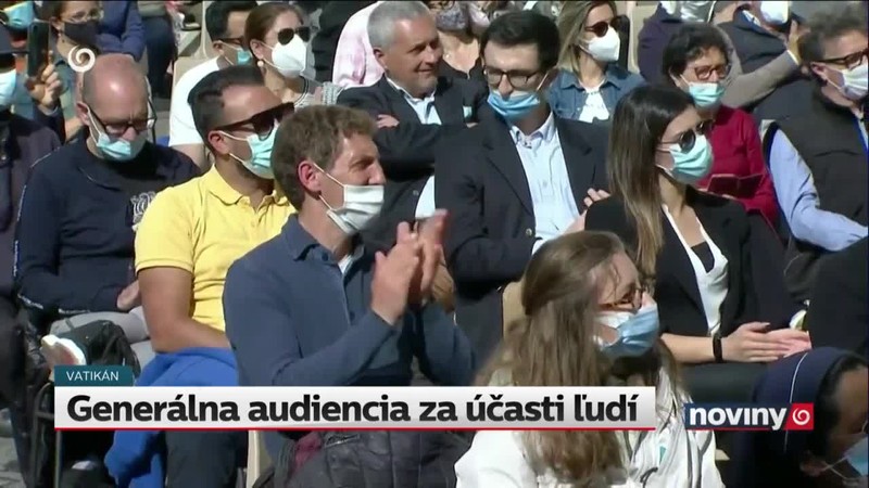 Generálna audiencia za účasti ľudí