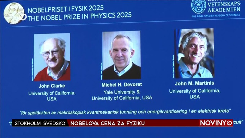 NOBELOVA CENA ZA FYZIKU