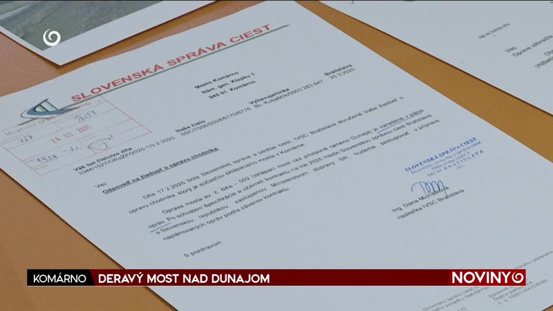 DERAVÝ MOST NAD DUNAJOM