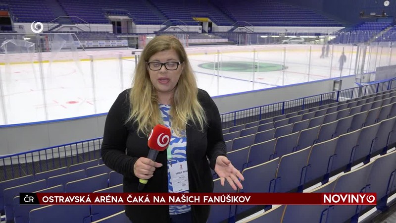 OSTRAVSKÁ ARÉNA ČAKÁ NA NAŠICH FANÚŠIKOV