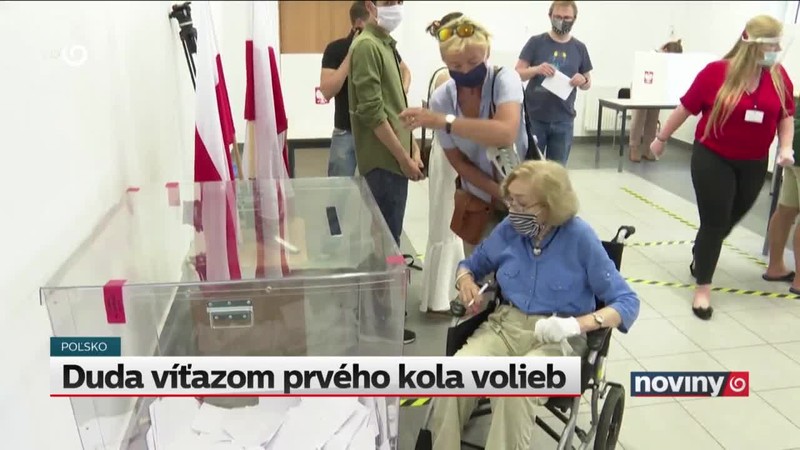 Duda víťazom prvého kola volieb