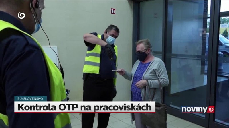 Kontrola OTP na pracoviskách