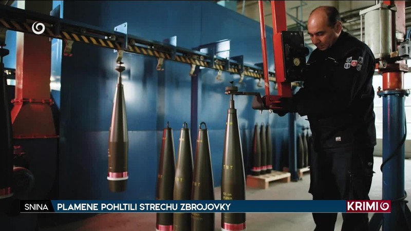 PLAMENE POHLTILI STRECHU ZBROJOVKY