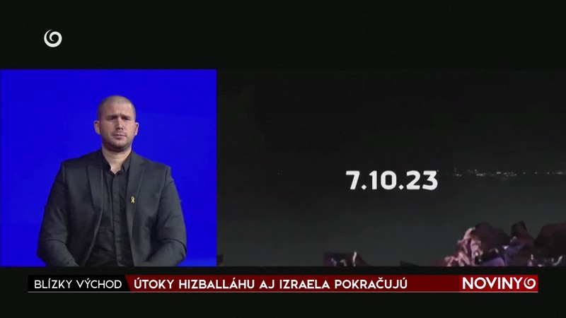 ÚTOKY HIZBALLÁHU AJ IZRAELA POKRAČUJÚ