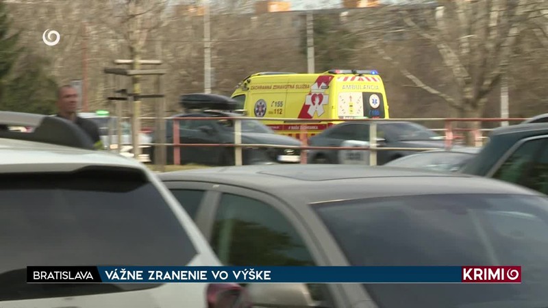 VÁŽNE ZRANENIE VO VÝŠKE