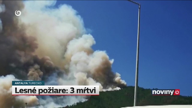 Lesné požiare: 3 mŕtvi