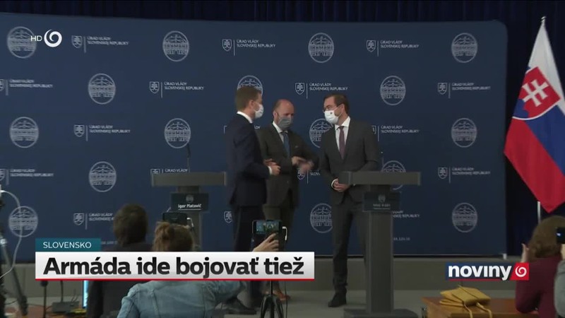 Armáda ide bojovať tiež