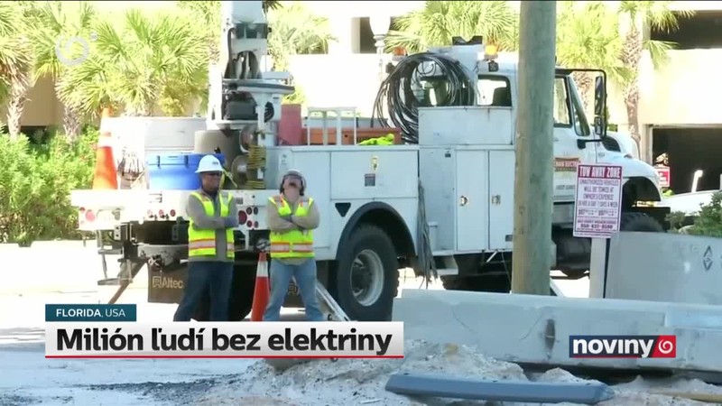 Milión ľudí bez elektriny
