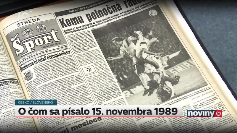 O čom sa písalo 15. novembra 1989