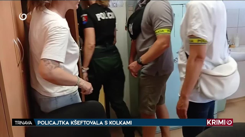 POLICAJTKA KŠEFTOVALA S KOLKAMI