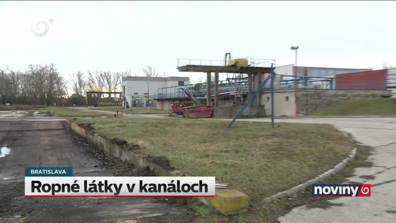 Ropné látky v kanáloch