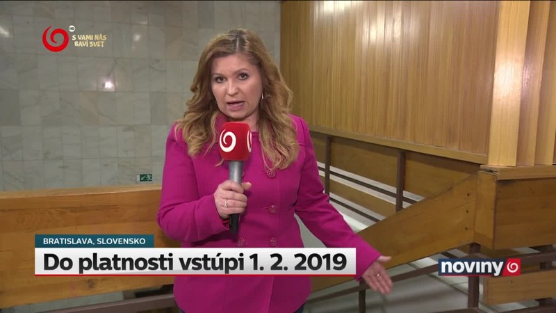 Do platnosti vstúpi 1. 2. 2019