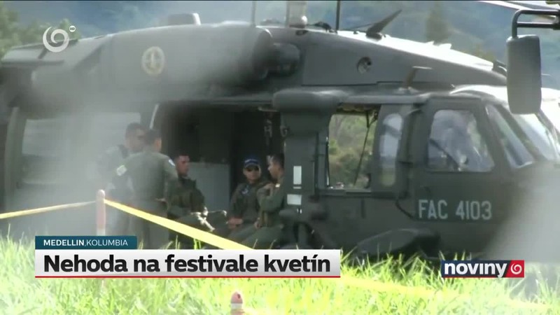 Nehoda na festivale kvetín