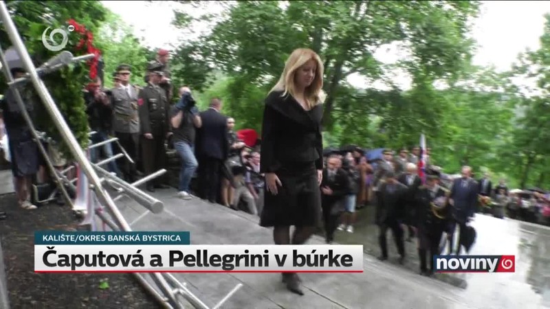 Čaputová a Pellegrini v búrke