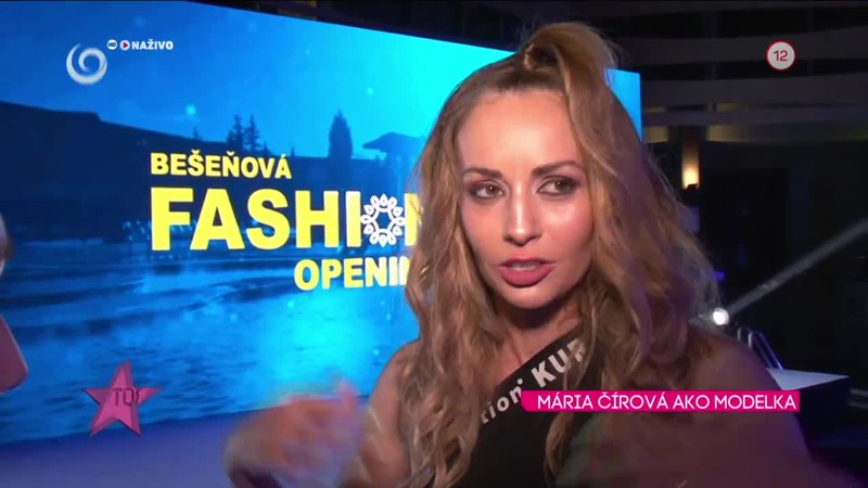 MÁRIA ČÍROVÁ AKO MODELKA