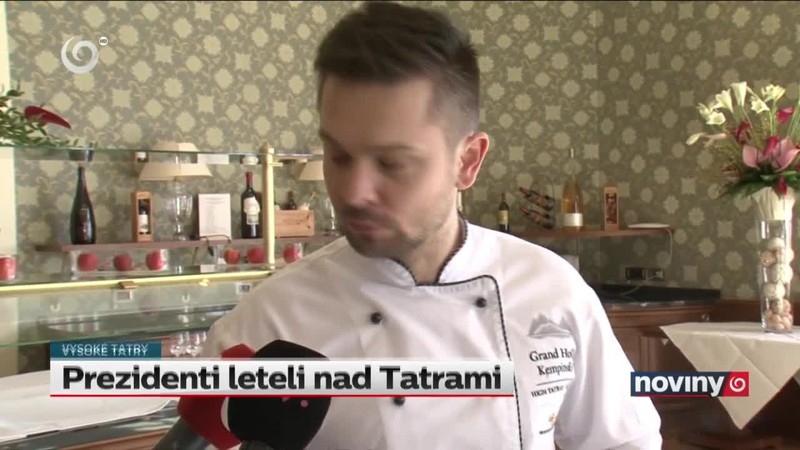 Prezidenti leteli nad Tatrami