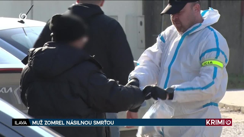 MUŽ ZOMREL NÁSILNOU SMRŤOU