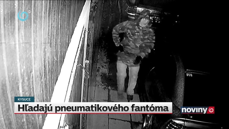 Hľadajú pneumatikového fantóma