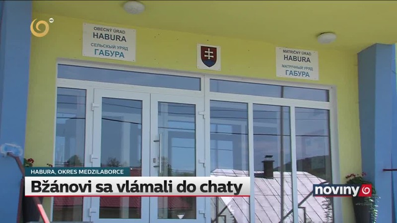 Bžánovi sa vlámali do chaty