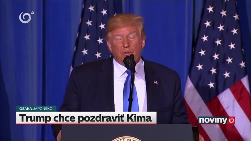 Trump chce pozdraviť Kima