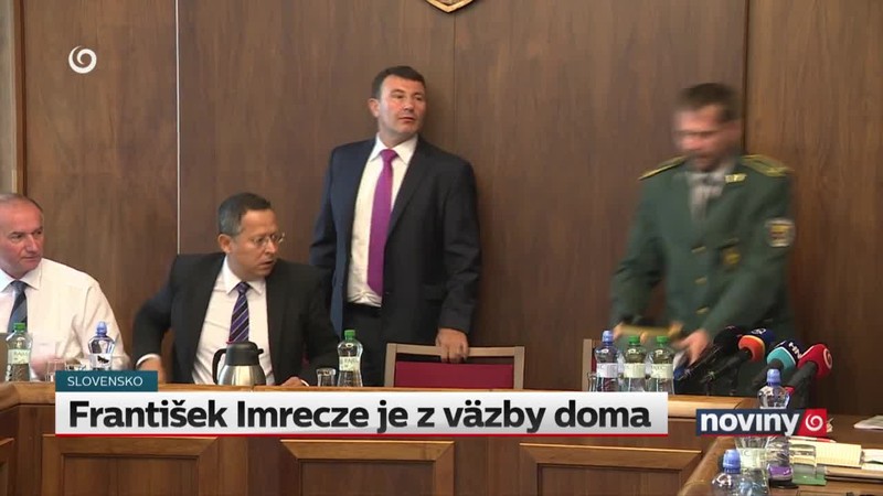 František Imrecze je z väzby doma