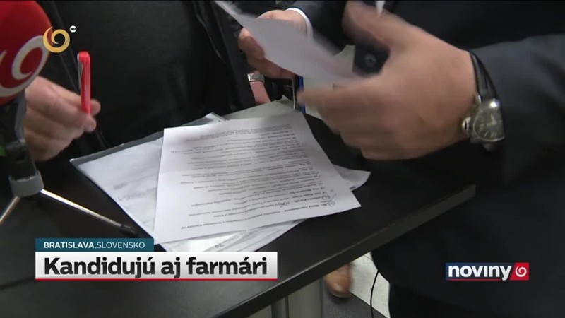 Kandidujú aj farmári