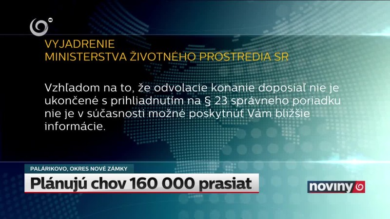 Plánujú chov 160 000 prasiat