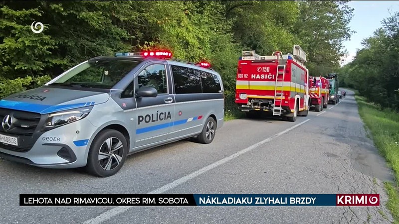 NÁKLADIAKU ZLYHALI BRZDY