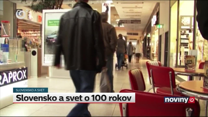 Slovensko a svet o 100 rokov