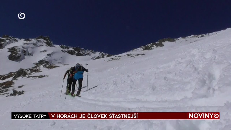 V HORÁCH JE ČLOVEK ŠŤASTNEJŠÍ