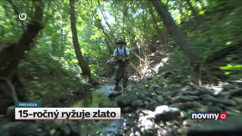 15-ročný ryžuje zlato