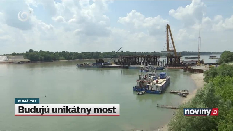 Budujú unikátny most