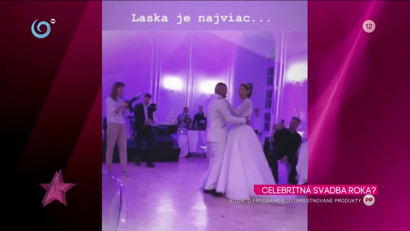 CELEBRITNÁ SVADBA ROKA rytmus