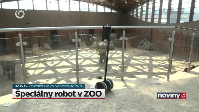 Špeciálny robot v ZOO