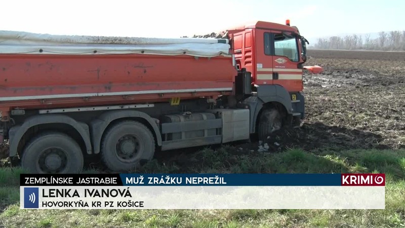 MUŽ ZRÁŽKU NEPREŽIL