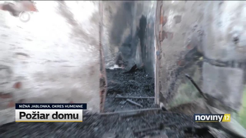 Požiar domu